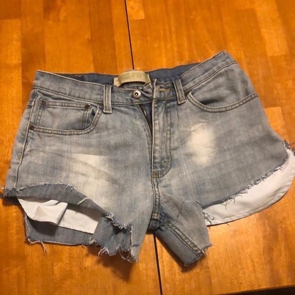 Wrangler Pants - Vintage wrangler jean shorts handcut